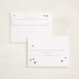 "Autumnal Leaves" - Thanksgiving Cards in Snow by Jenna Holcomb - FREE Recipient Addressing