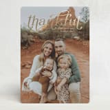 "Navarra" - Thanksgiving Cards in Cotton by Tamara Hilje - Front