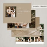 "Just Full" - Thanksgiving Cards in Golden by Keen Peachy - Back of Card Options