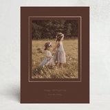 "Timeless" - Thanksgiving Cards in Chestnut by Ani Somi - Front