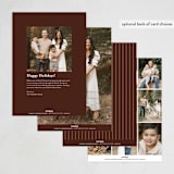 "Timeless" - Thanksgiving Cards in Chestnut by Ani Somi - Back of Card Options