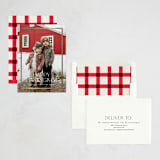 "classic framed" - Thanksgiving Cards in Snow by Stephanie Hawkes - Assembled