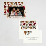 "Leafy Frame" - Thanksgiving Cards in Cream by Alethea and Ruth - Assembled