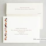 "Thankful Leaves" - Thanksgiving Cards in Autumn by Megan Cash - FREE Recipient Addressing