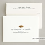 "Grateful Grid" - Thanksgiving Cards in Navy by Erin L. Wilson - FREE Recipient Addressing