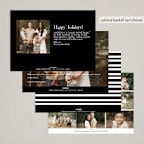 "Emphasized Thanks" - Thanksgiving Cards in Snow by Kimberly FitzSimons - Back of Card Options