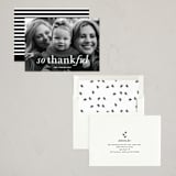 "Emphasized Thanks" - Thanksgiving Cards in Snow by Kimberly FitzSimons - Assembled