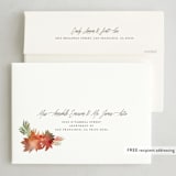 "Holiday Bouquet" - Thanksgiving Cards in Harvest by Eric Clegg - FREE Recipient Addressing