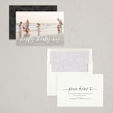 "Winter Breeze" - Thanksgiving Cards in Snow by Melanie Severin - Assembled