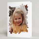 "Falling For You" - Thanksgiving Cards in Snowflakes by Hudson meet Rose - Folded Card