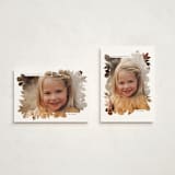 "Falling For You" - Thanksgiving Cards in Snowflakes by Hudson meet Rose - Photo Orientation Options