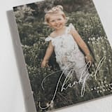 "Chic Script" - Thanksgiving Cards in Vanilla by Nicoletta Savod - Detail