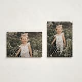 "Chic Script" - Thanksgiving Cards in Vanilla by Nicoletta Savod - Photo Orientation Options