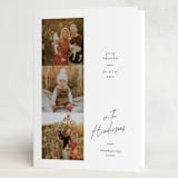 "Love Letter" - Thanksgiving Cards in Snow by Nicoletta Savod - Folded Card