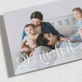 "We Are Grateful" - Thanksgiving Cards in Pearl by Kristel - Detail