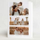 "Bliss" - Thanksgiving Cards in Cotton by MatchaMilktea - Folded Card