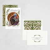 "Thankful Turkey" - Thanksgiving Cards in Grass by Grae - Assembled