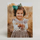 "Thankgiving Classic" - Thanksgiving Cards in Whipped Cream by Pixel and Hank - Front