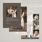 "Thankgiving Classic" - Thanksgiving Cards in Whipped Cream by Pixel and Hank - Back of Card Options