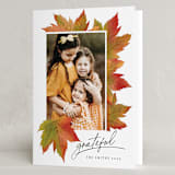 "Maple Lovers" - Thanksgiving Cards in Autumn by Grae - Folded Card