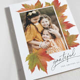 "Maple Lovers" - Thanksgiving Cards in Autumn by Grae - Detail