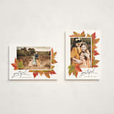 "Maple Lovers" - Thanksgiving Cards in Autumn by Grae - Photo Orientation Options