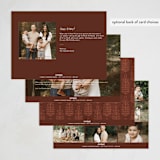 "Simply grateful" - Thanksgiving Cards in Ginger Cake by Heather Cairl - Back of Card Options