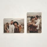 "Simply grateful" - Thanksgiving Cards in Ginger Cake by Heather Cairl - Photo Orientation Options