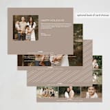 "Give Thanks Modern" - Thanksgiving Cards in Powder by Kristel - Back of Card Options
