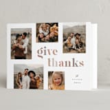 "Give" - Thanksgiving Cards in Autumn by Hooray Creative - Folded Card