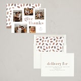"Give" - Thanksgiving Cards in Autumn by Hooray Creative - Assembled