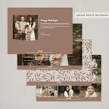 "Beyond Grateful" - Thanksgiving Cards in Snow by Hooray Creative - Back of Card Options