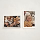 "thankful side" - Thanksgiving Cards in Milk by Liz Conley - Photo Orientation Options