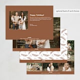 "Love and Gratitude" - Thanksgiving Cards in Latte by Katherine Moynagh - Back of Card Options