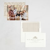 "Thanksgiving Flourish" - Thanksgiving Cards in Whipped cream by Wildfield Paper Co - Assembled
