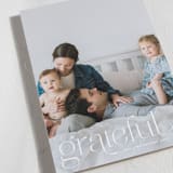 "We Are Grateful" - Thanksgiving Cards in Pearl by Kristel - Detail