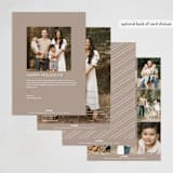 "Give Thanks Modern" - Thanksgiving Cards in Powder by Kristel - Back of Card Options