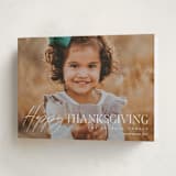 "Thankgiving Classic" - Thanksgiving Cards in Whipped Cream by Pixel and Hank - Folded Card