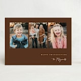 "Fall Vibes" - Thanksgiving Cards in Acorn by Heather Schertzer - Front