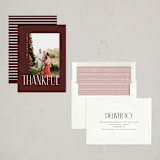 "depth" - Thanksgiving Cards in Pecan by Pixel and Hank - Assembled