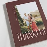 "depth" - Thanksgiving Cards in Pecan by Pixel and Hank - Detail