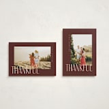 "depth" - Thanksgiving Cards in Pecan by Pixel and Hank - Photo Orientation Options