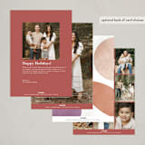 "geometrical leaves and fruits" - Thanksgiving Cards in Abundance by Sumak Studio - Back of Card Options