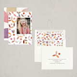 "geometrical leaves and fruits" - Thanksgiving Cards in Abundance by Sumak Studio - Assembled