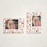 "geometrical leaves and fruits" - Thanksgiving Cards in Abundance by Sumak Studio - Photo Orientation Options