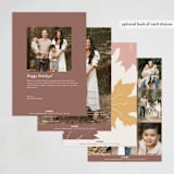 "Maple" - Thanksgiving Cards in Autumn by Pixel and Hank - Back of Card Options