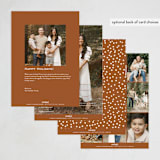 "All of the Above" - Thanksgiving Cards in Cinnamon by Annie Clark - Back of Card Options