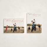 "scripted thanksgiving" - Thanksgiving Cards in Maple Leaf by Liz Conley - Photo Orientation Options