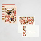 "Full Of Thanks" - Thanksgiving Cards in Almond by Heather Cairl - Assembled