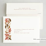 "Full Of Thanks" - Thanksgiving Cards in Almond by Heather Cairl - FREE Recipient Addressing